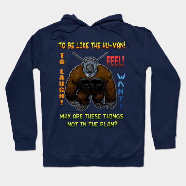 Ro-Man (with quote) Hoodie by marlowinc